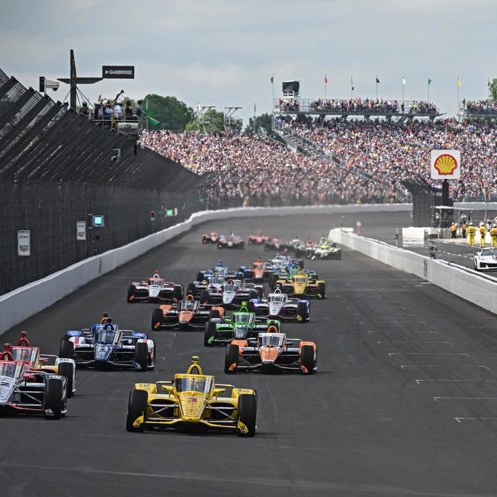 2024 Indy 500 race start
